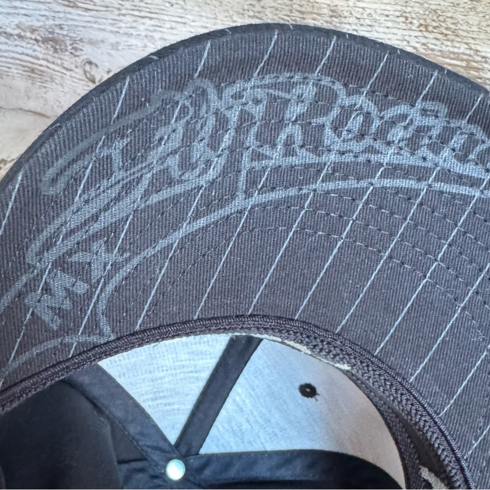 Fly Racing Black Pinstripe Cap - Picture 4 of 5